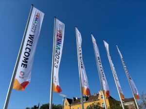 ESCRS Banners outside the venue