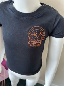 A Pumpkin branded shirt from the DB Thread range
