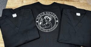 A Scrub branded shirt from the DB Thread range